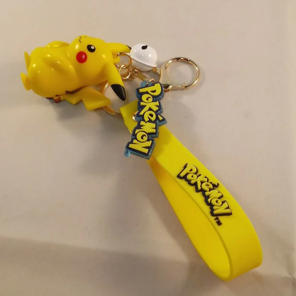 Pokémon Pikachu Anime Character Key Chain Key Ring Holder Figurine Gift Unisex